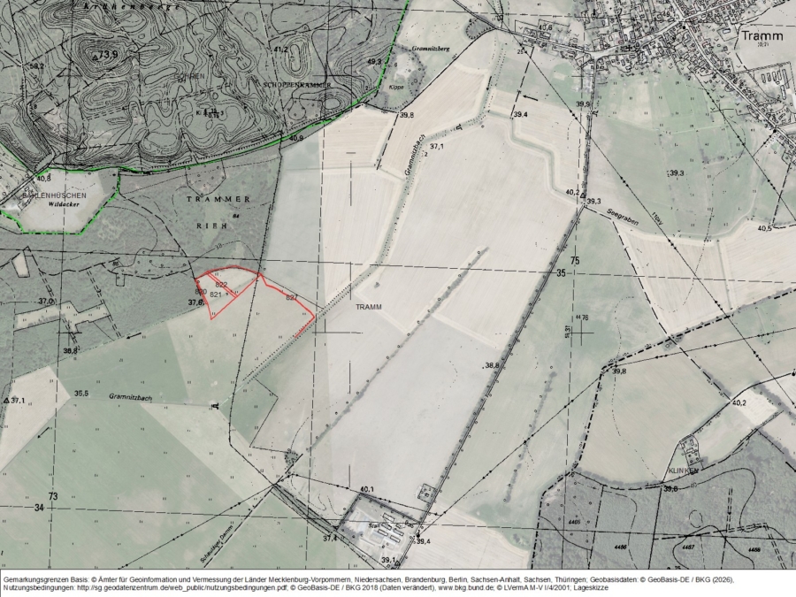 Grünland - Gemarkung Tramm (I) - Bild
