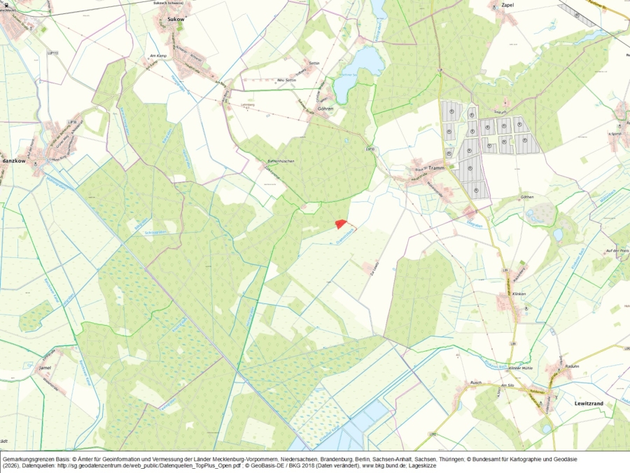 Grünland - Gemarkung Tramm (I) - Bild