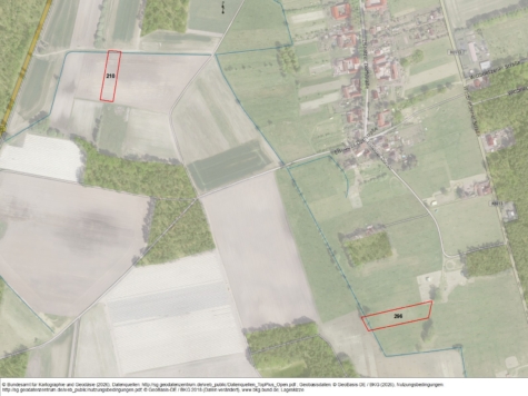 Ortsnahe Flächen in Elsholz, Brandenburg, Potsdam-Mittelmark