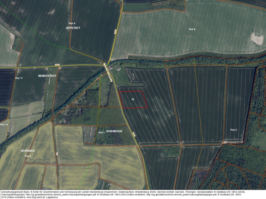Miteigentumsanteile Landwirtschaftlicher Flächen Eigenrode - Bild