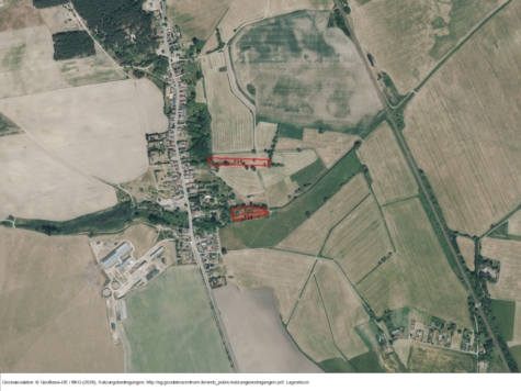 Fläche in Belling III, Mecklenburg-Vorpommern, Vorpommern-Greifswald