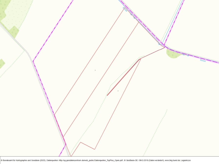 Weißfläche für Windbeplanung in Freyenstein - Bild