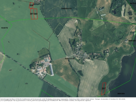 Landw. Flächen in Thesenvitz und Parchtitz II, Mecklenburg-Vorpommern, Vorpommern-Rügen