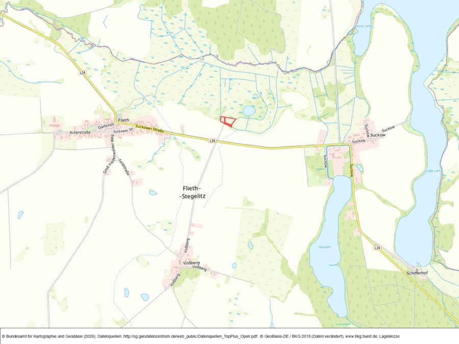 Kleinstflächen bei Flieth - Bild