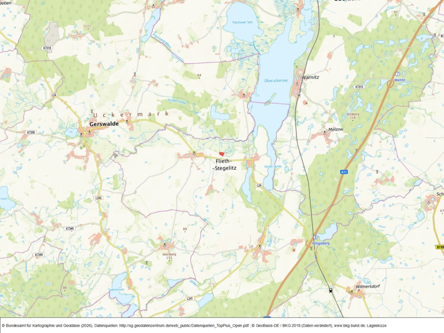 Kleinstflächen bei Flieth - Bild