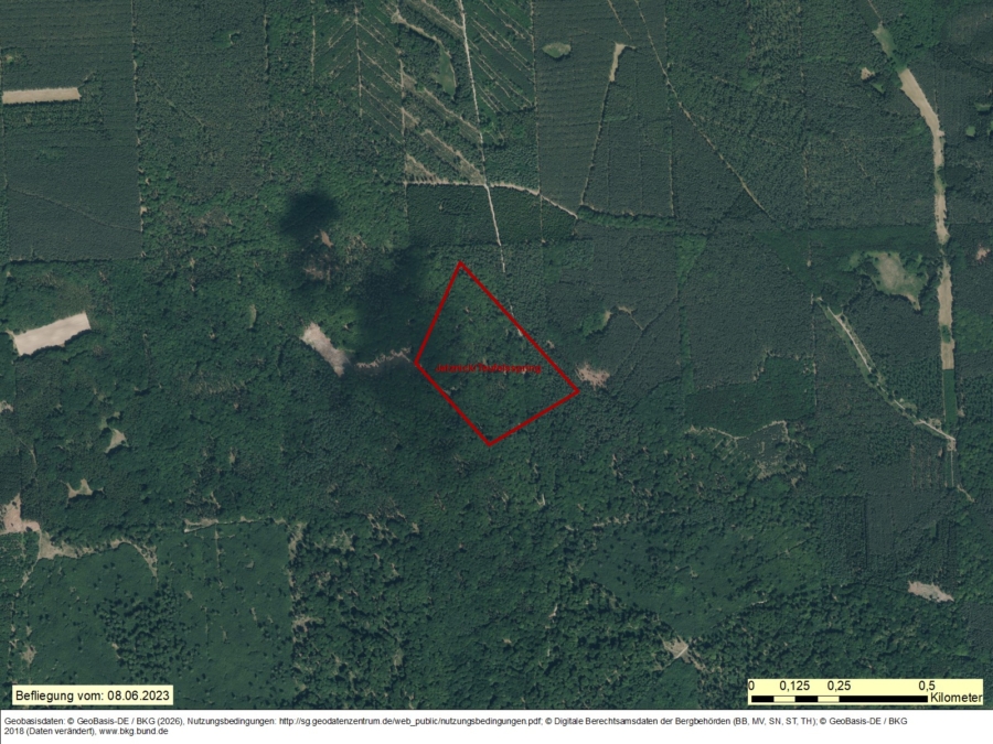 Bergwerkseigentum Jatznick/Teufelsspring, Tonrohstoffe - Bild