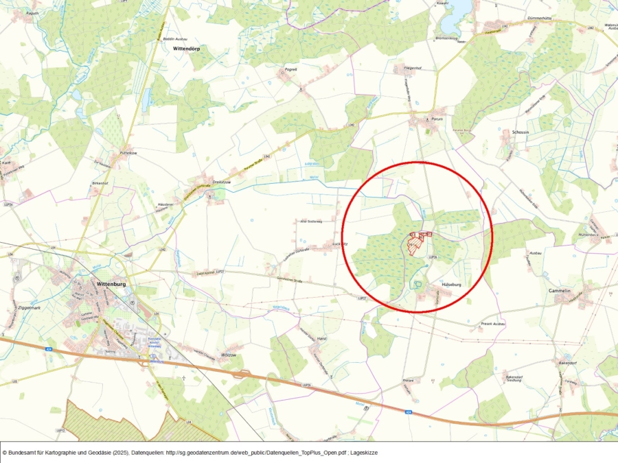 Windrechte im Vorranggebiet Parum - Bild
