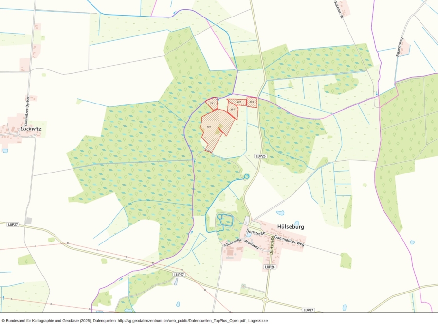 Windrechte im Vorranggebiet Parum - Bild