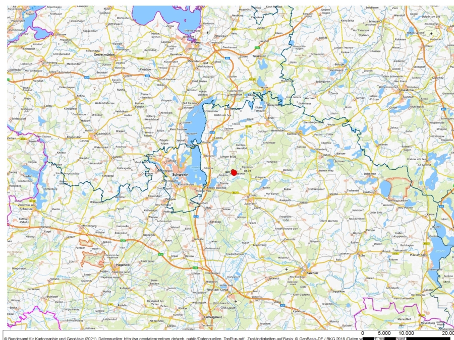 Bergwerkseigentum Basthorst, Kiese und Kiessande - Bild