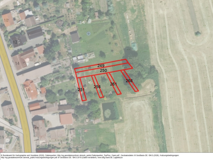 Flächen in Belling - Bild