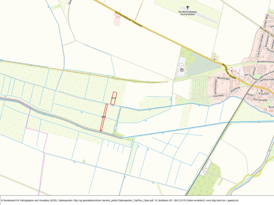 Grünland bei Hornhausen - Bild