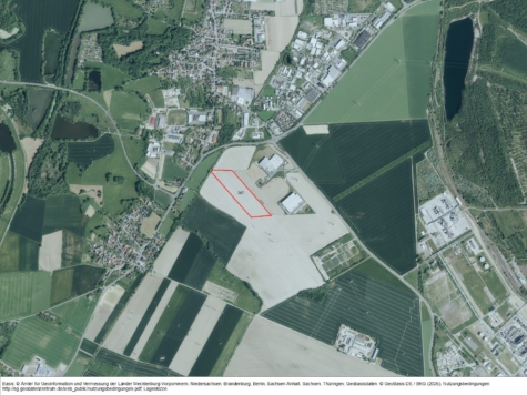 Potenzialfläche für Batterieenergiespeichersystem in Imnitz, Sachsen, Leipzig-Land