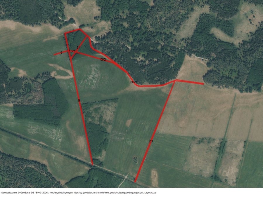 Flächen in Hintersee - Bild