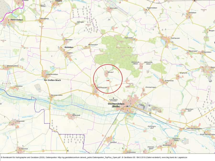 Fläche bei Beckendorf-Neindorf - Bild