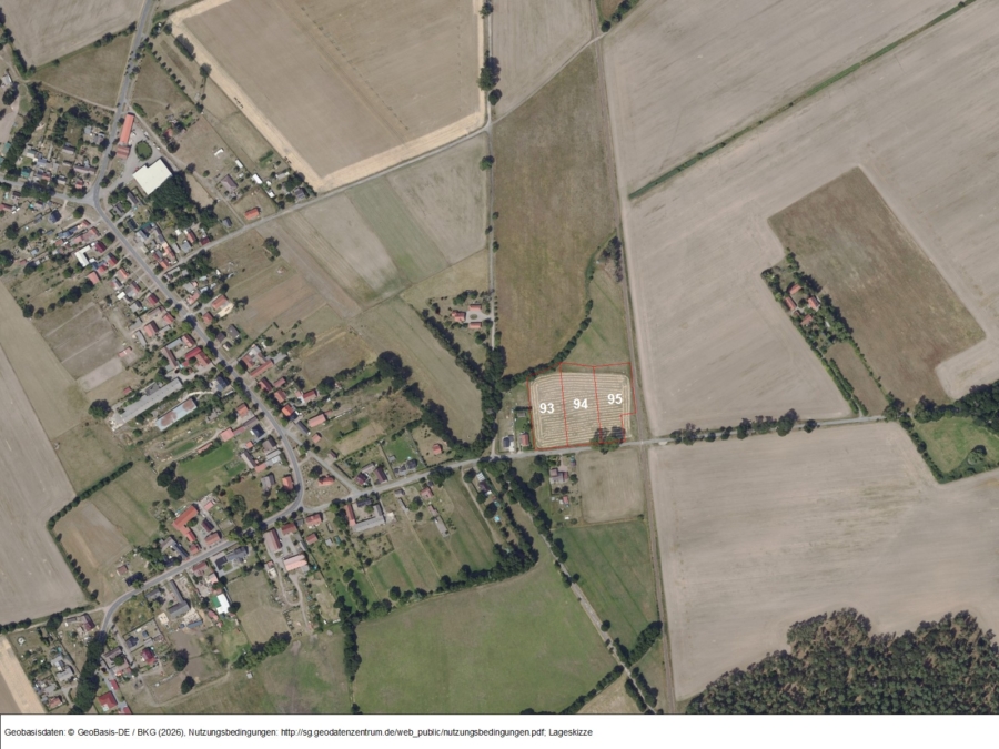 Flächen östlich von Schönberg (Mark) - Bild