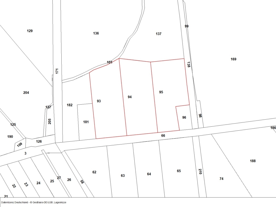 Flächen östlich von Schönberg (Mark) - Bild