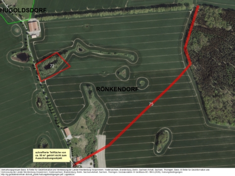 Flächen in Rönkendorf III, Mecklenburg-Vorpommern, Vorpommern-Rügen