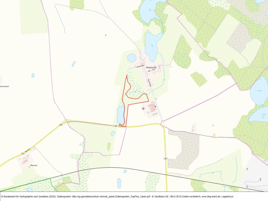 Kleekamp - Fläche ''Am Bützower See'' - Bild