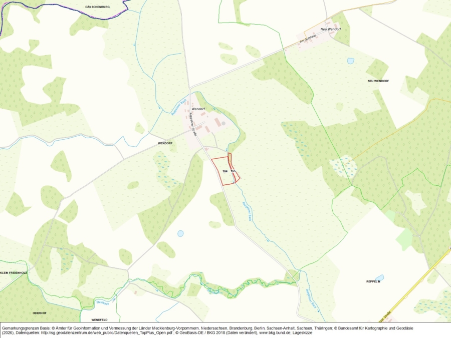 Grünland bei Wendorf (Sanitz) - Bild