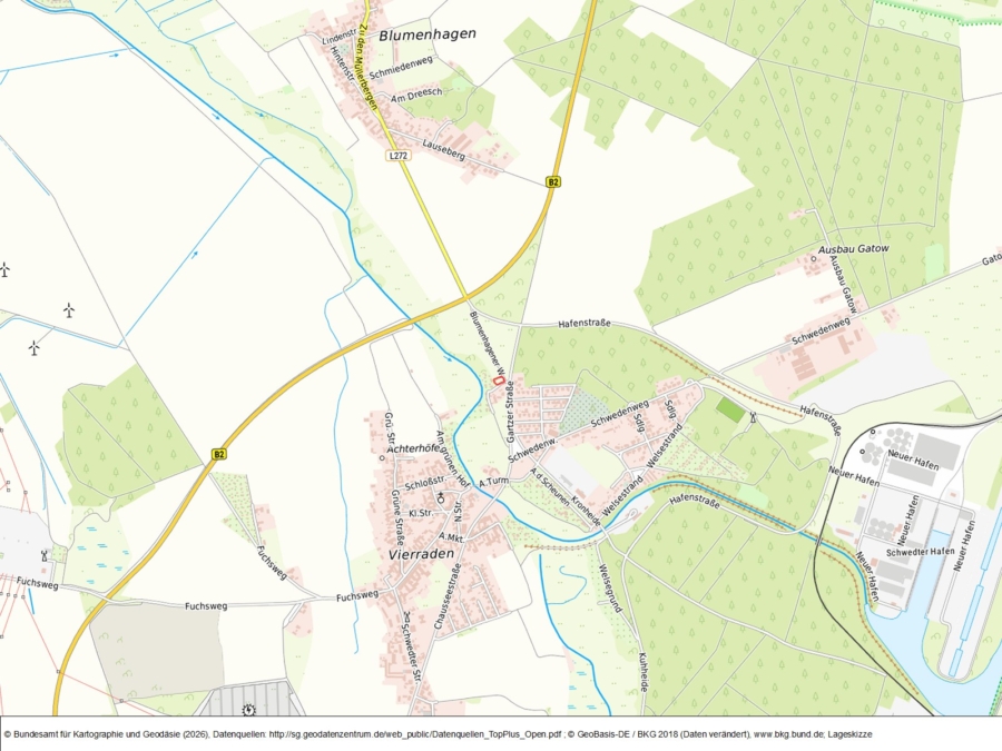 Kleinstfläche in Vierraden - Bild
