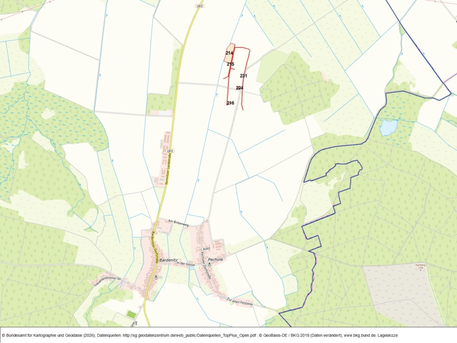 Flächen in Bardenitz (3) - Bild