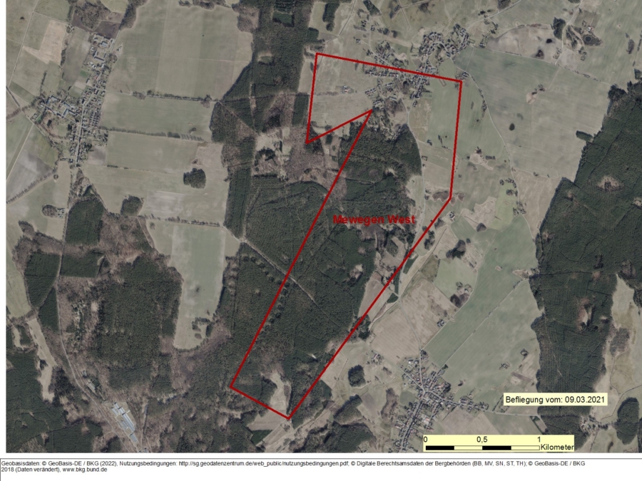 Bergwerkseigentum Mewegen West, Tonrohstoffe - Bild