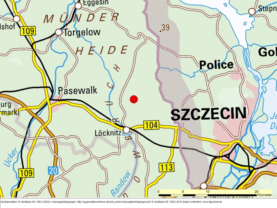 Bergwerkseigentum Mewegen West, Tonrohstoffe - Bild