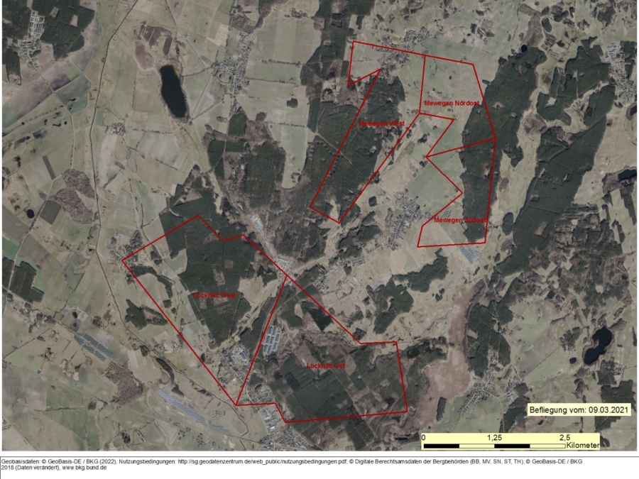 Bergwerkseigentum Löcknitz-Ost, Kalkstein - Bild