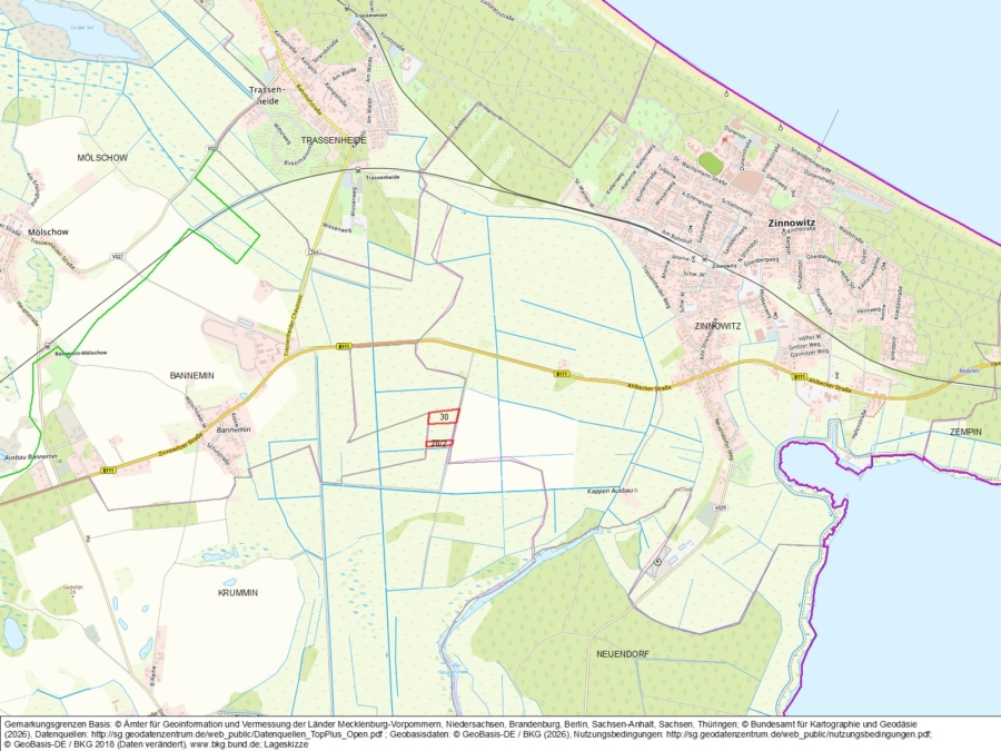 Flächen bei 17440 Krummin LOS 1 - Bild