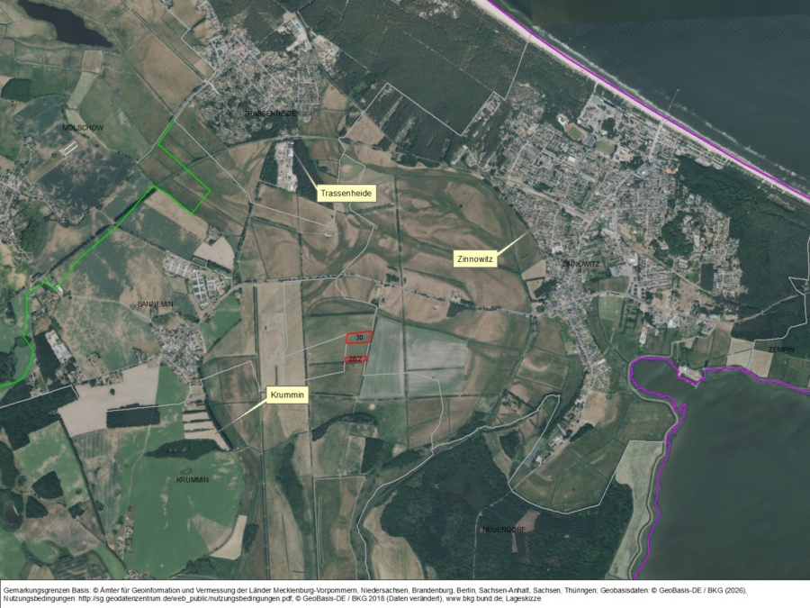 Flächen bei 17440 Krummin LOS 1 - Bild