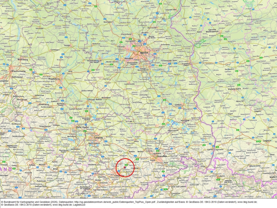 Grundstück bei Sachsenburg/Ibersdorf (Stadt Frankenberg/Sa.) - Bild