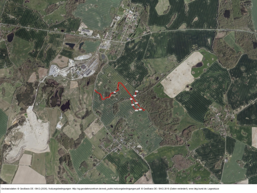Flächen bei Wendorf - Bild