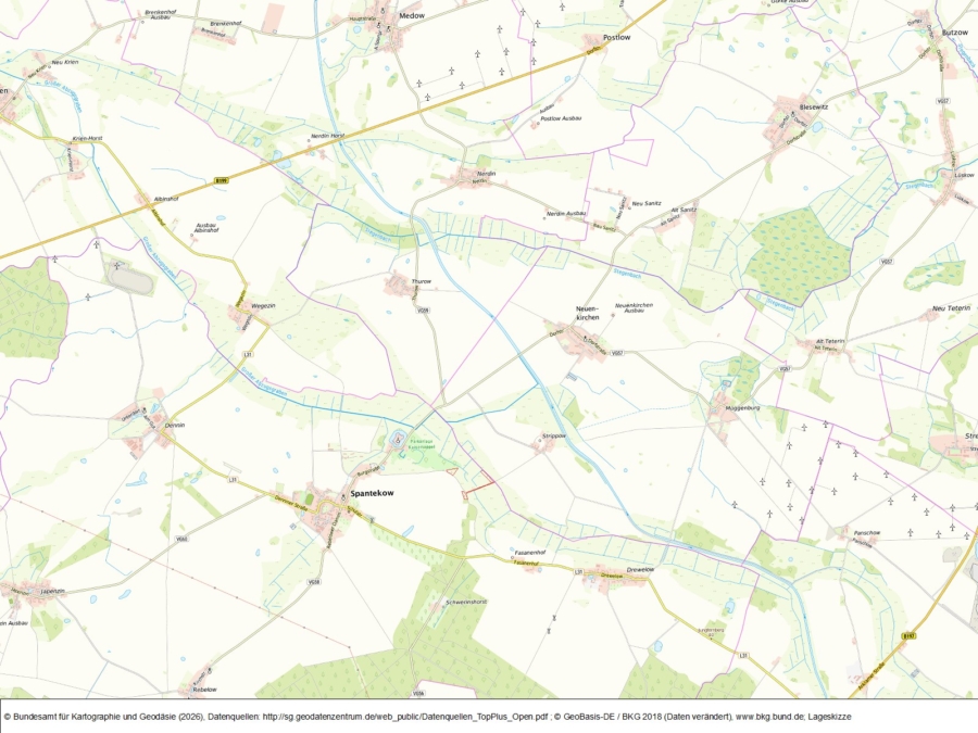 Fläche in Spantekow III - Bild