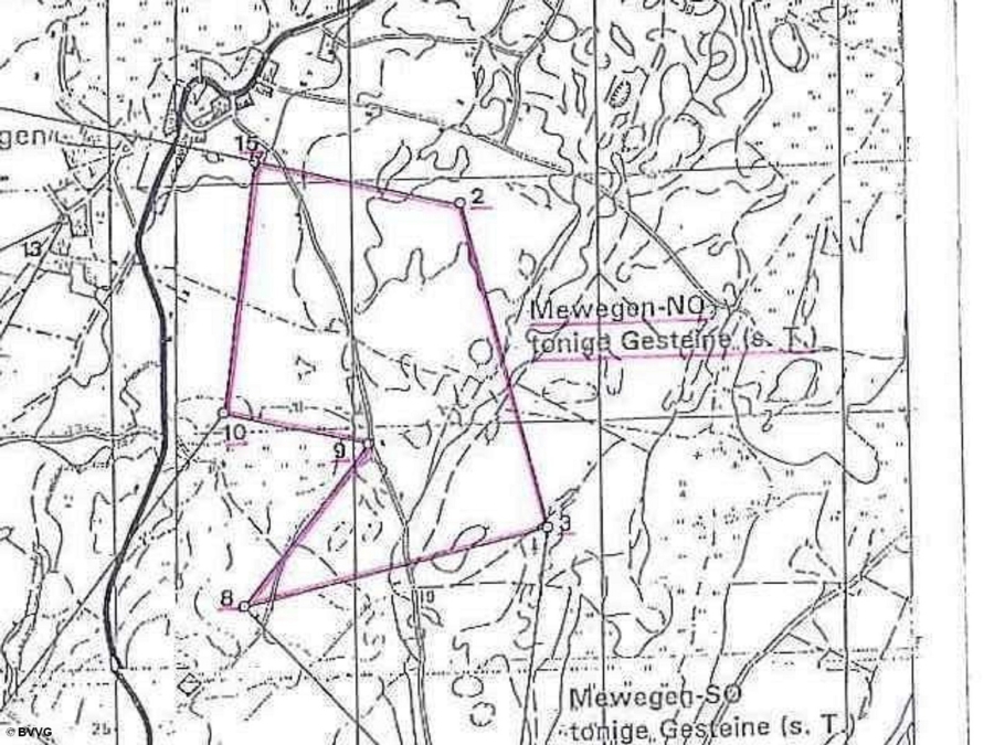 Bergwerkseigentum Mewegen Nordost, Tonrohstoffe - Titelbild