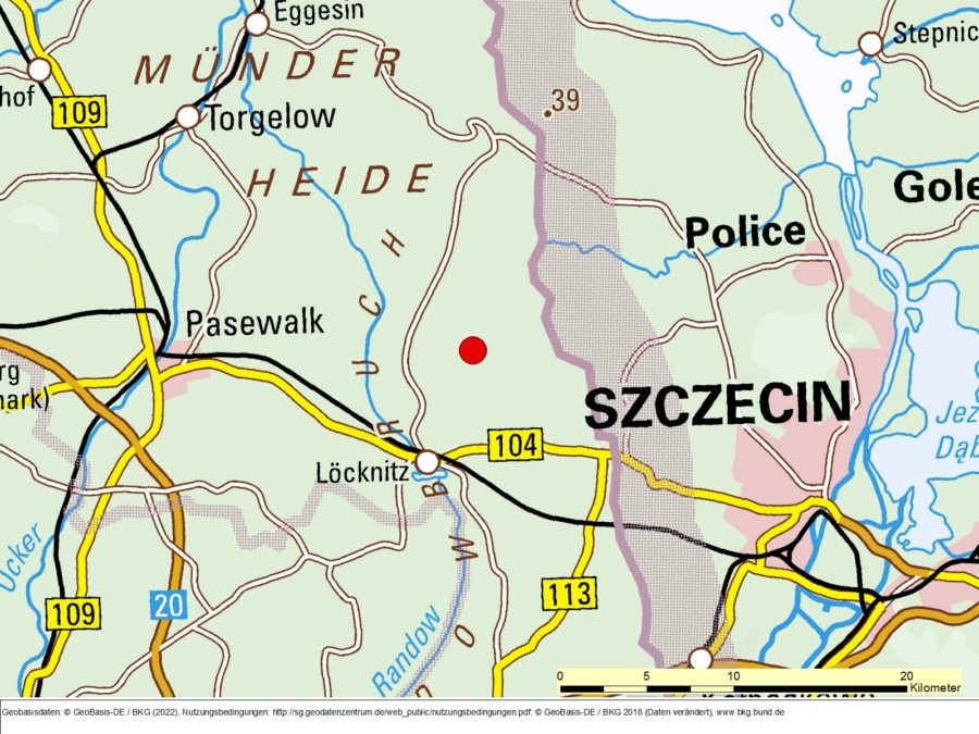 Bergwerkseigentum Mewegen Nordost, Tonrohstoffe - Bild