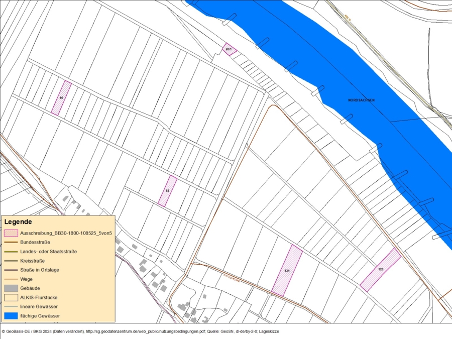 Ackerflächen nördlich von Belgern - Bild