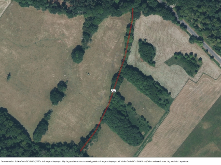 Flächen bei Gladrow - Bild