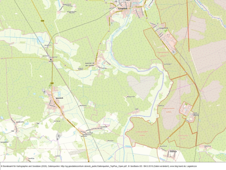 Flächen in Sandförde II - Bild