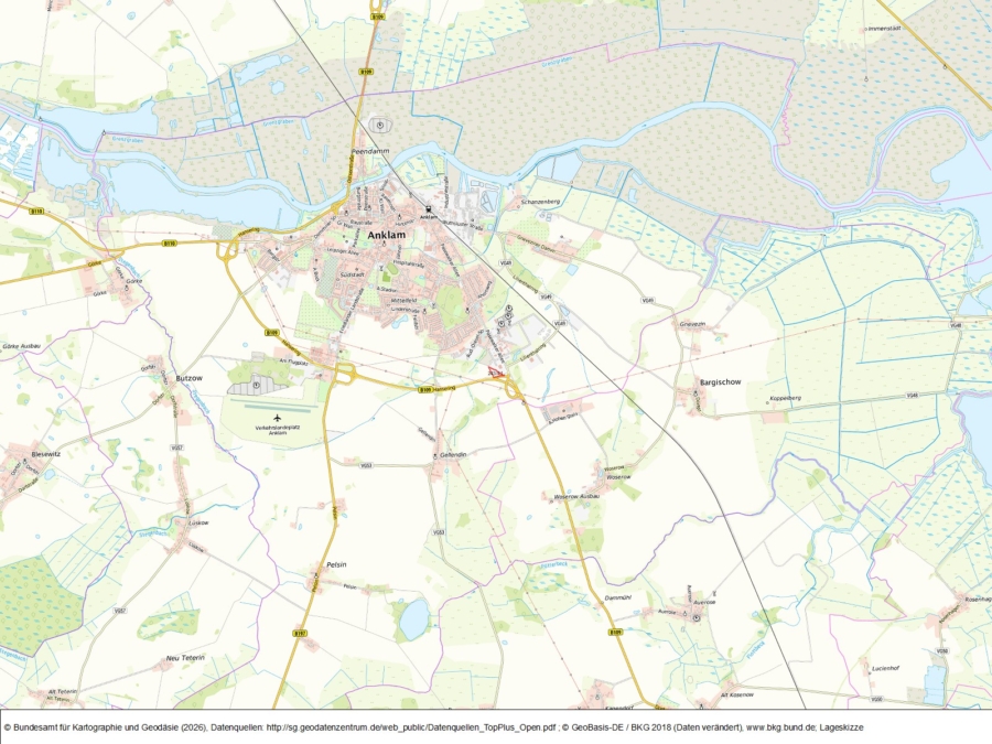 Fläche in Anklam - Bild