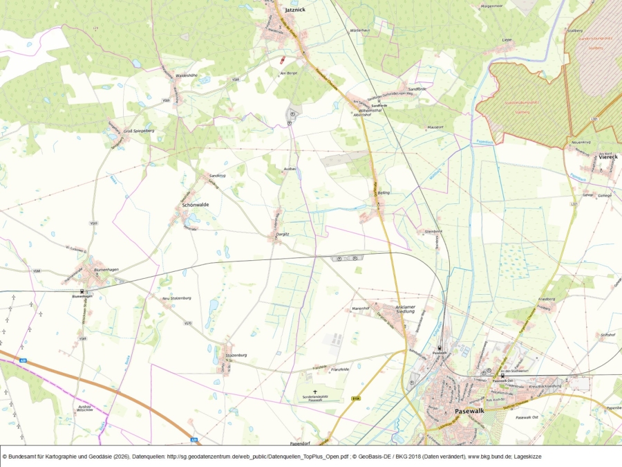 Fläche bei Jatznick - Bild