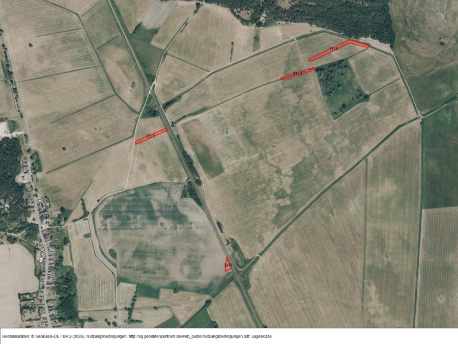 Fläche in Belling II - Titelbild