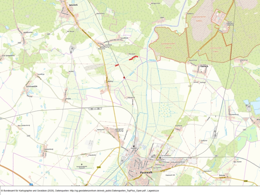 Fläche in Belling II - Bild