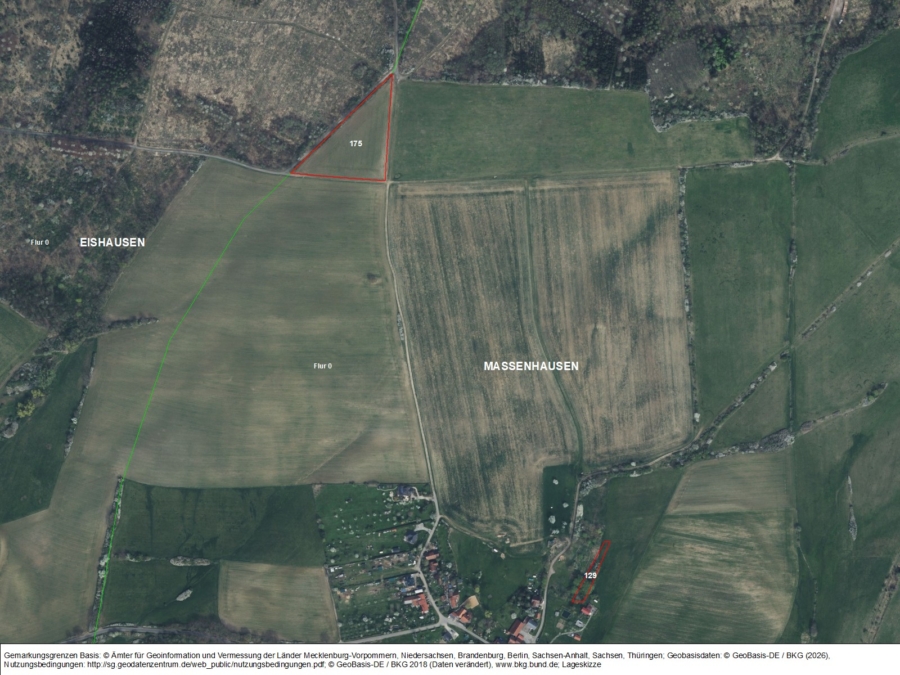 Flächen bei Massenhausen - Titelbild