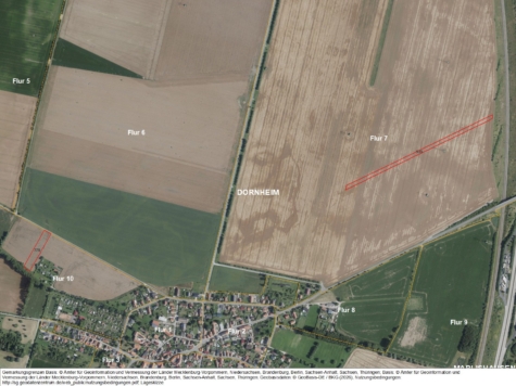 Acker bei Dornheim, Thüringen, Ilm-Kreis