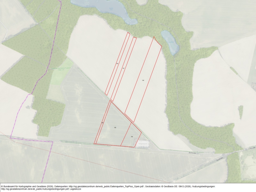 Flächen zur potenziellen Windenergienutzung bei Biegen - Bild