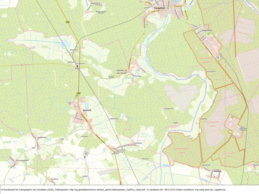 Fläche in Sandförde - Bild