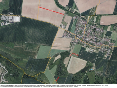 Flächen um Uthleben, Thüringen, Nordhausen