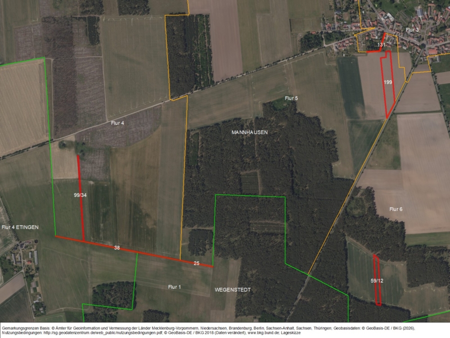 Acker bei Mannhausen - Titelbild