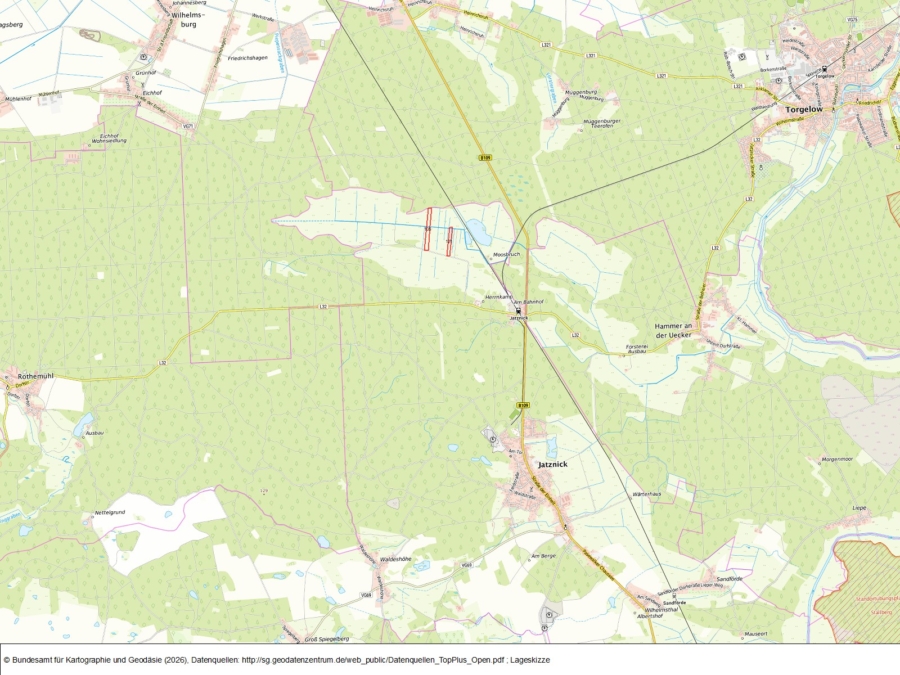Flächen in Jatznick II - Bild