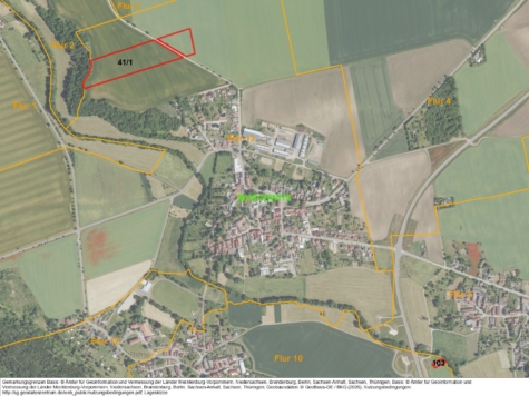 Kleinstflächen bei Muschwitz, Sachsen-Anhalt, Burgenlandkreis